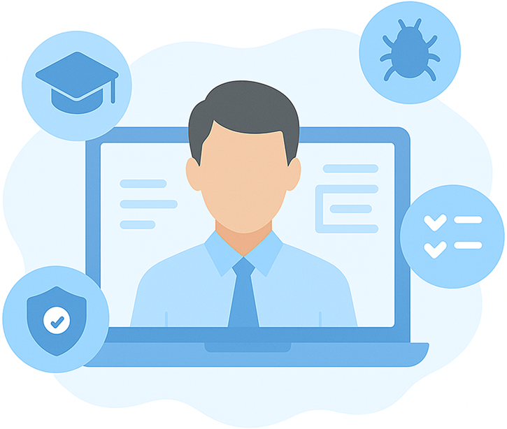 School Management System Illustration