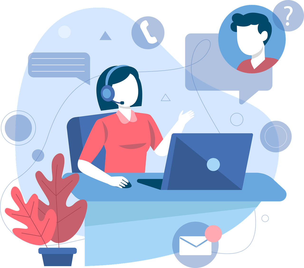 Cybersecurity Illustration