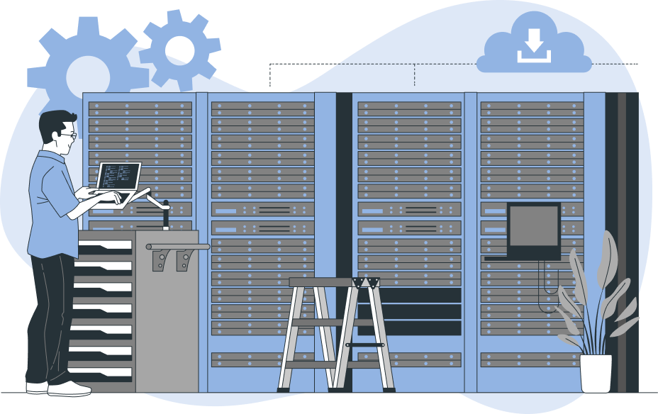 Server Security Illustration